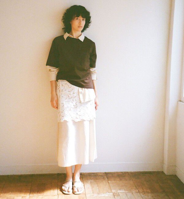 UNITED ARROWS green label relaxing「＜SEASONAL COLLECTION＞LOTUS クルーネック Tシャツ」|Tシャツ・カットソー|