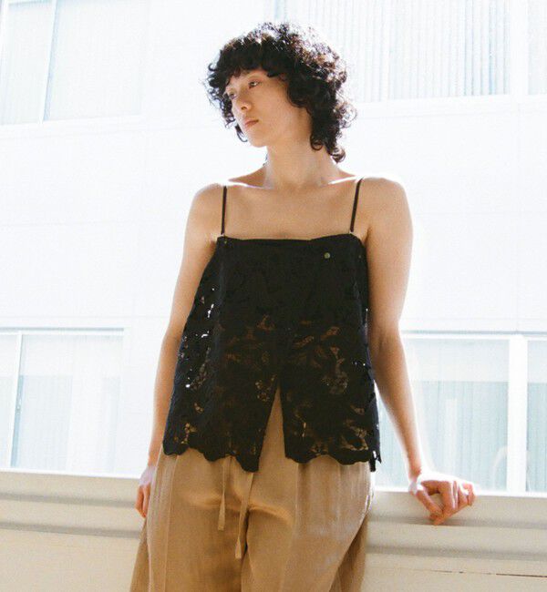 UNITED ARROWS green label relaxing「＜SEASONAL COLLECTION＞2WAY レース キャミソール」|シャツ・ブラウス|