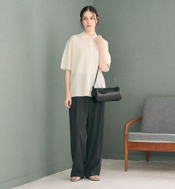 BEAUTY&YOUTH UNITED ARROWS「ポリエステルブレンド バックゴム ワイドパンツ ウォッシャブル」|その他|