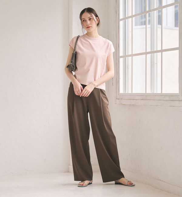 BEAUTY&YOUTH UNITED ARROWS「ポリエステルブレンド バックゴム ワイドパンツ ウォッシャブル」|その他|