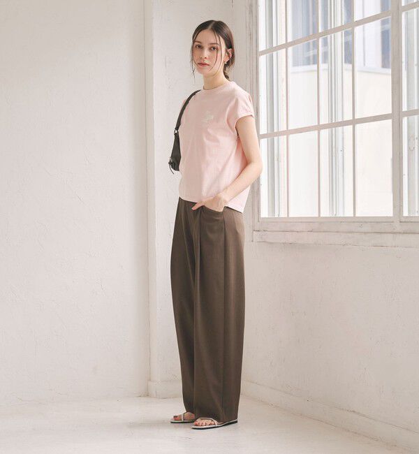 BEAUTY&YOUTH UNITED ARROWS「ポリエステルブレンド バックゴム ワイドパンツ ウォッシャブル」|その他|