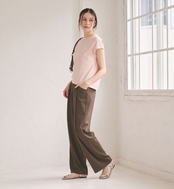 BEAUTY&YOUTH UNITED ARROWS「ポリエステルブレンド バックゴム ワイドパンツ ウォッシャブル」|その他|