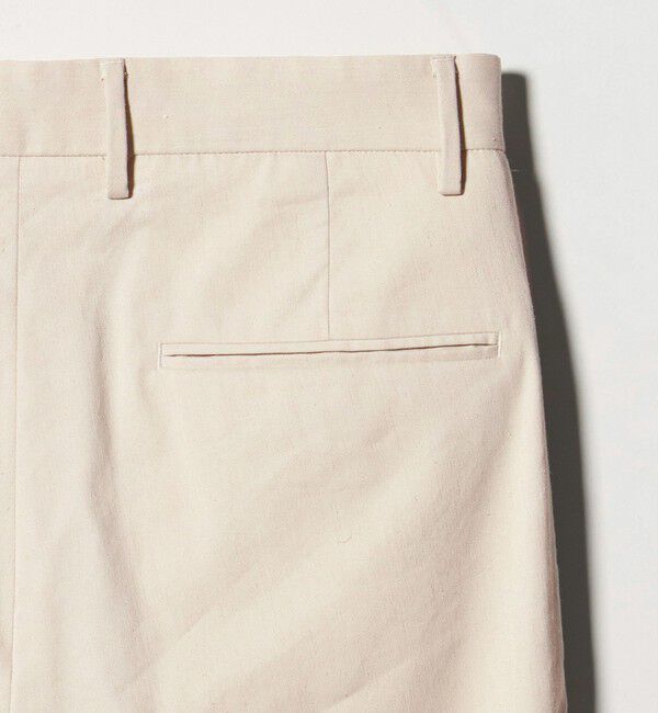BEAUTY&YOUTH UNITED ARROWS「タンブル リネン スラックス NO.9」|チノ|