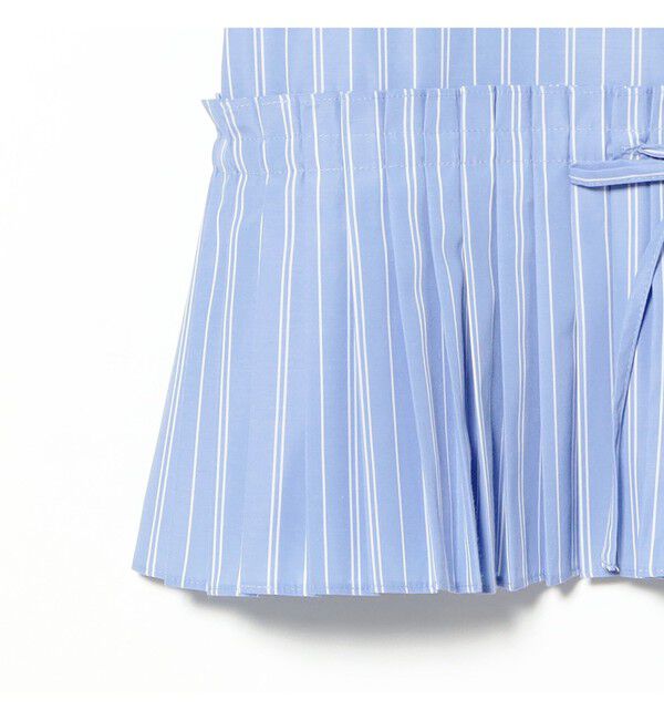 Ray BEAMS 「プリーツ キリカエ ハーフスリーブ シャツ」|シャツ・ブラウス|