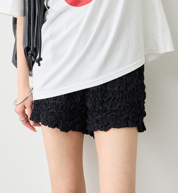  「エアリーシャーリングショートパンツ」|チノ|