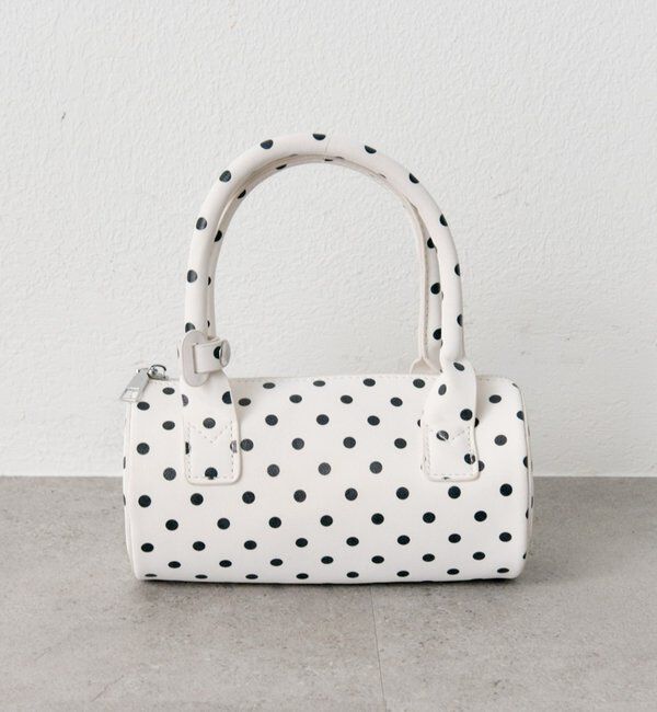  「ドットminiBAG」|トートバッグ|オフホワイト