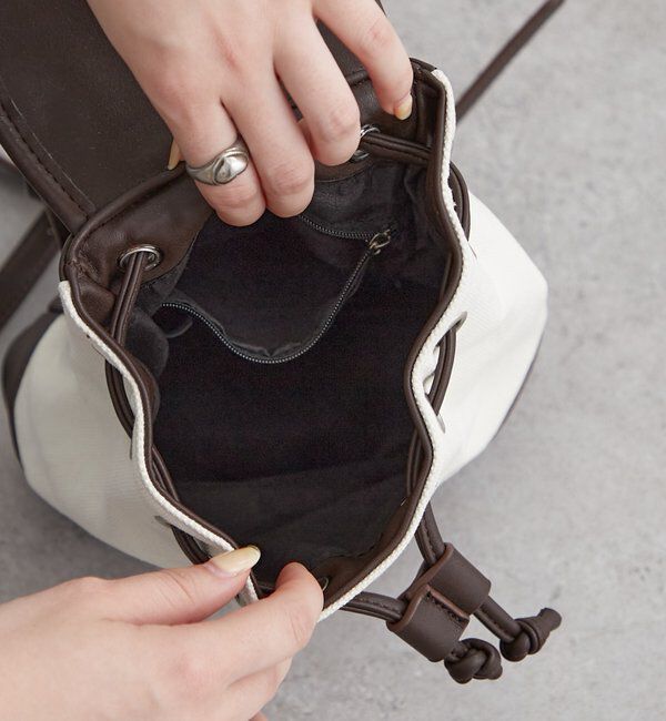  「ベルト付きコンビミニリュック」|トートバッグ|