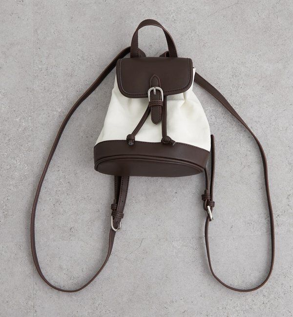  「ベルト付きコンビミニリュック」|トートバッグ|