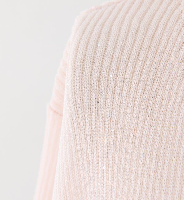  「シアーラメカーディガン」|ニット・セーター|