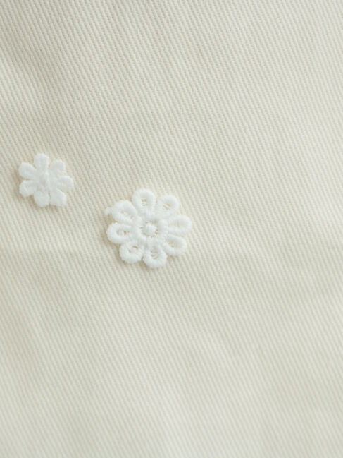 Samansa Mos2「3Dレースモチーフ付きパンツ」|その他|