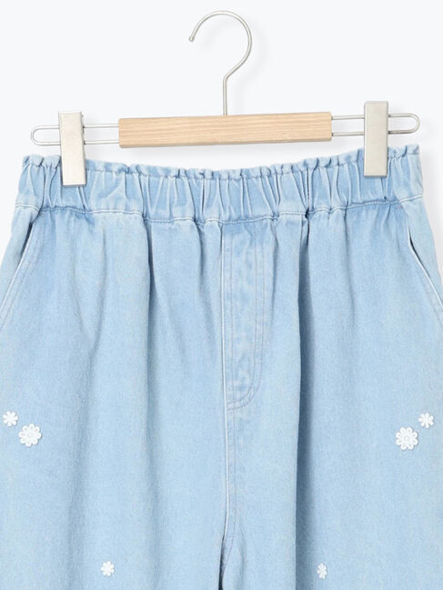 Samansa Mos2「3Dレースモチーフ付きパンツ」|その他|