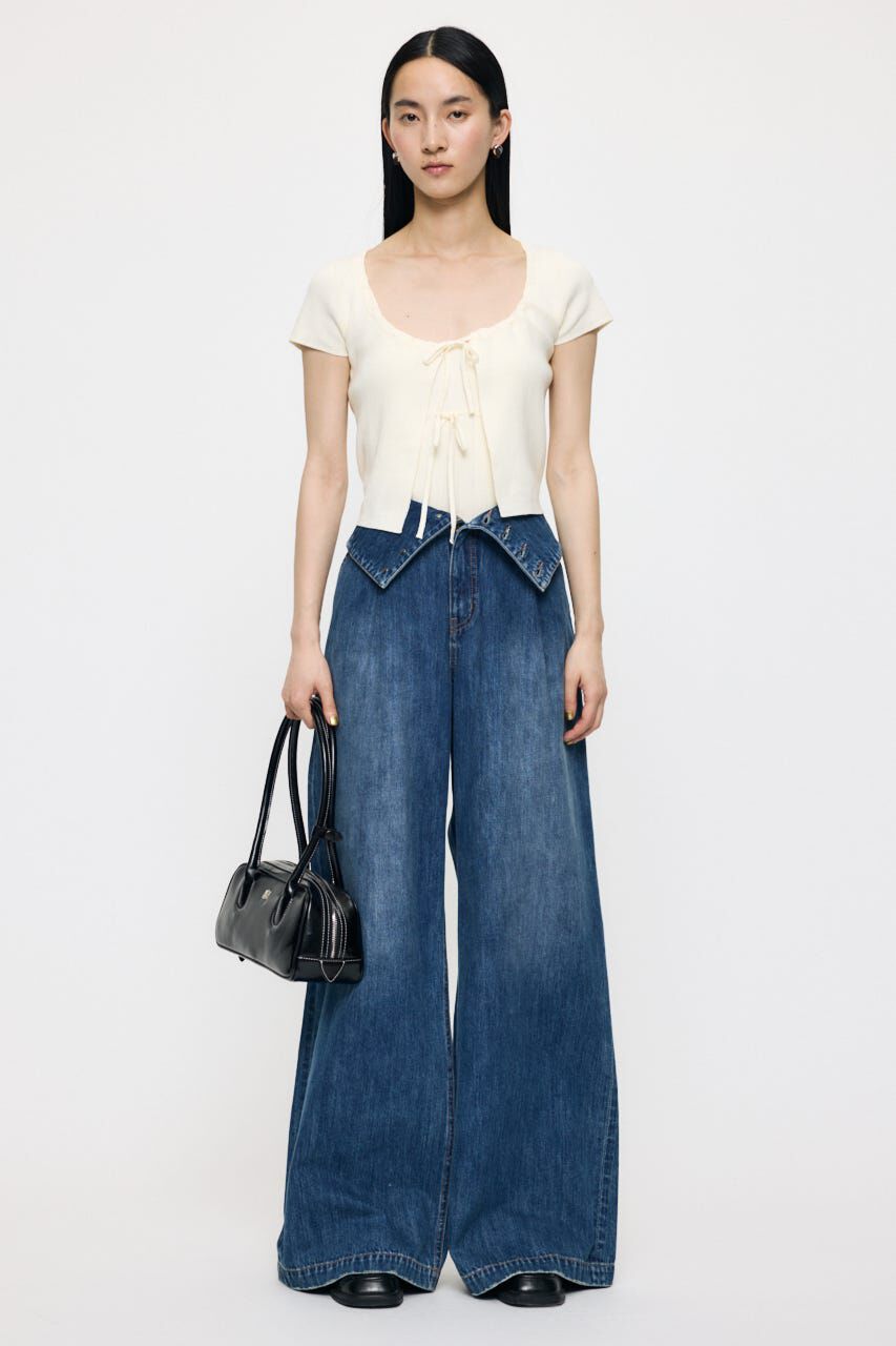 MOUSSY「STITCH DETAIL CD & キャミ」|ニット・セーター|