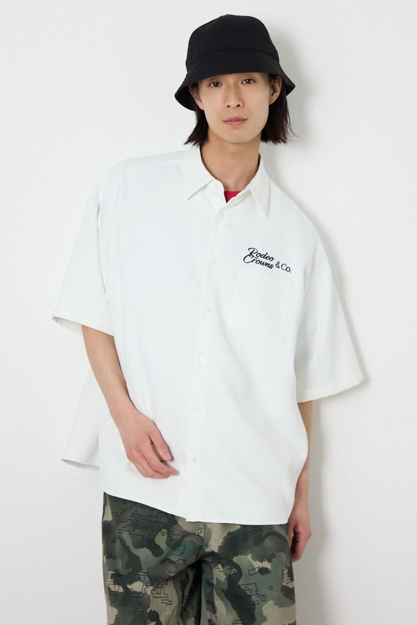 RODEO CROWNS「Overlapアップリケシャツ」|シャツ・ブラウス|