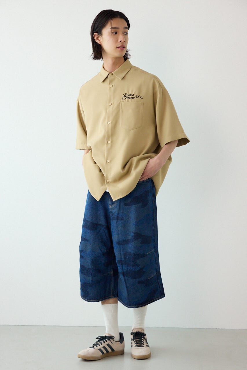 RODEO CROWNS「Overlapアップリケシャツ」|シャツ・ブラウス|