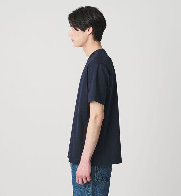 UNITED ARROWS「ALBINI アルビニ シルケット テンジク Tシャツ　抗菌防臭」|Tシャツ・カットソー|
