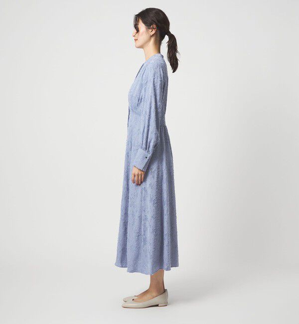 UNITED ARROWS green label relaxing「ジャガード ウエスト タック ワンピース 3」|ワンピース|