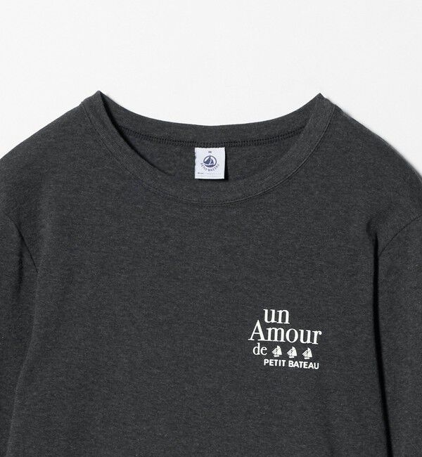 UNITED ARROWS green label relaxing「【別注】＜PETIT BATEAU＞ロングスリーブ プリント Tシャツ」|Tシャツ・カットソー|