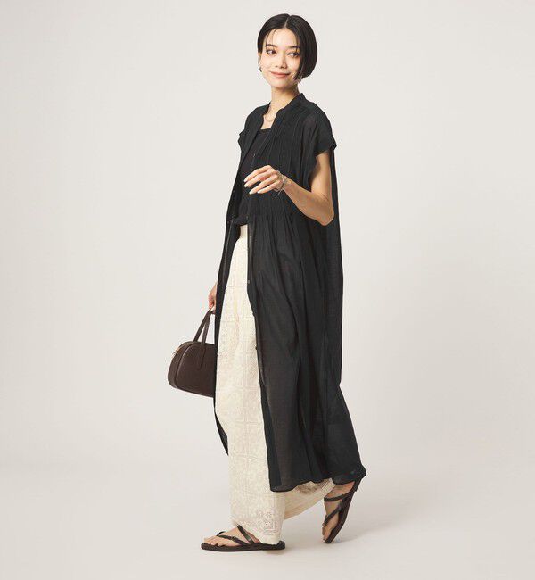 UNITED ARROWS green label relaxing「マイクロ ピンタック ワンピース」|ワンピース|