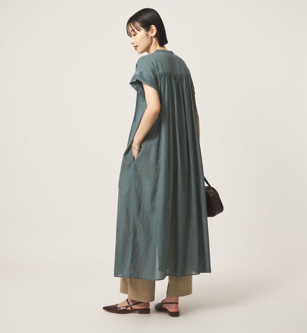 UNITED ARROWS green label relaxing「マイクロ ピンタック ワンピース」|ワンピース|