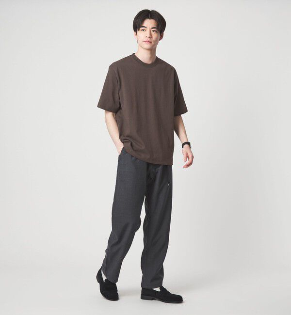 UNITED ARROWS green label relaxing「【WEB限定】ファンクショナル ヘビーウェイト クルーネック 半袖 Tシャツ カットソー -抗菌-」|Tシャツ・カットソー|