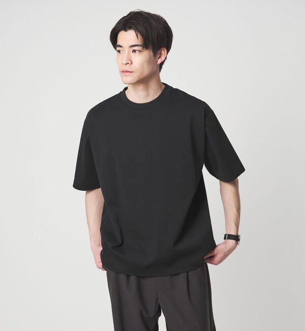 UNITED ARROWS green label relaxing「【WEB限定】JUST fit ポンチ 半袖 Tシャツ カットソー -汗染み防止-」|Tシャツ・カットソー|