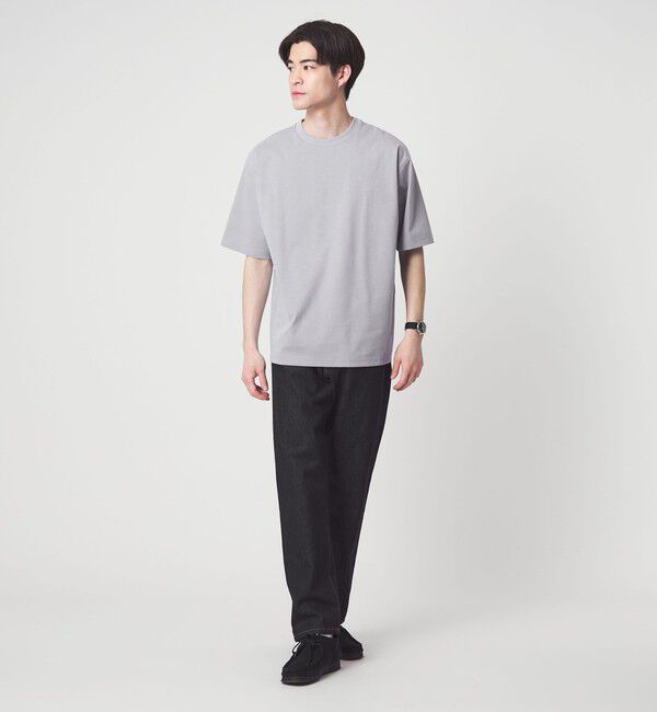 UNITED ARROWS green label relaxing「【WEB限定】JUST fit ポンチ 半袖 Tシャツ カットソー -汗染み防止-」|Tシャツ・カットソー|