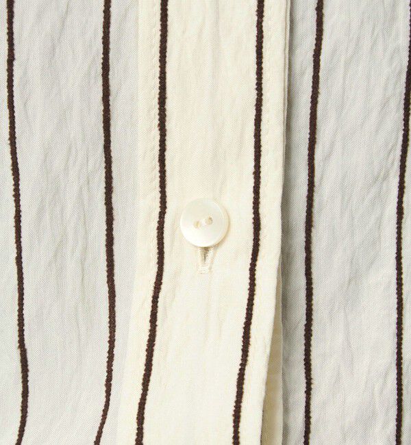 UNITED ARROWS green label relaxing「スタンド ストライプ ブラウス」|シャツ・ブラウス|