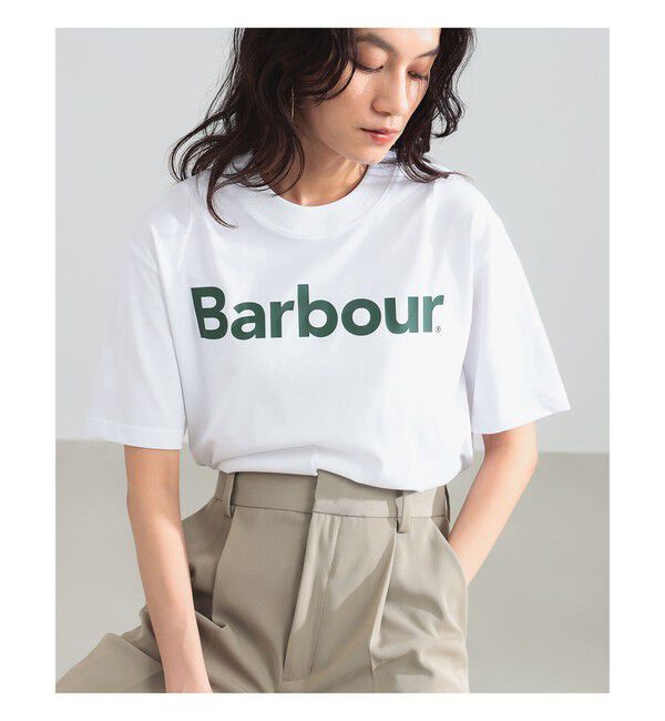 Demi-Luxe BEAMS 「【WEB限定】Barbour / PENSFORD ロゴ Tシャツ」|Tシャツ・カットソー|
