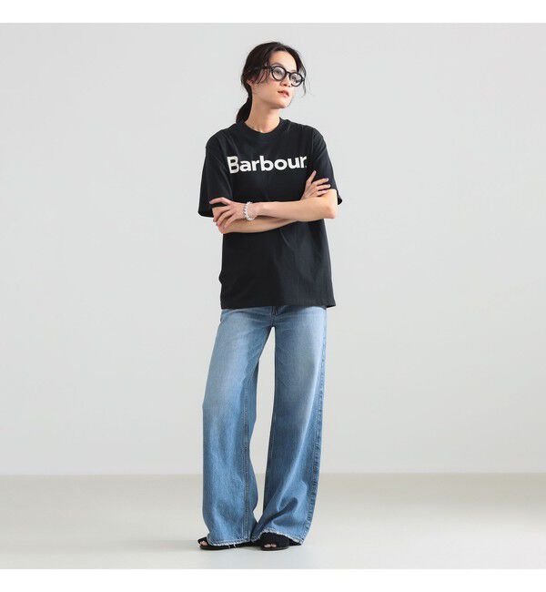 Demi-Luxe BEAMS 「【WEB限定】Barbour / PENSFORD ロゴ Tシャツ」|Tシャツ・カットソー|