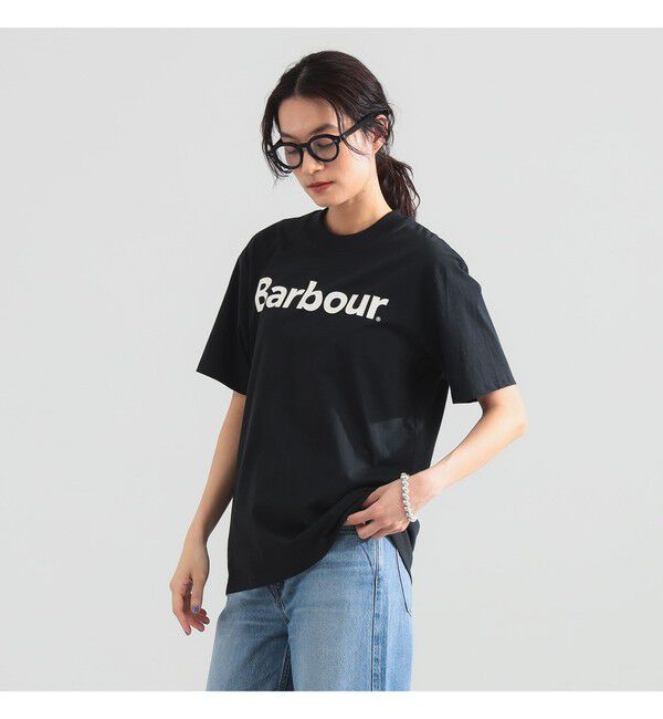 Demi-Luxe BEAMS 「【WEB限定】Barbour / PENSFORD ロゴ Tシャツ」|Tシャツ・カットソー|