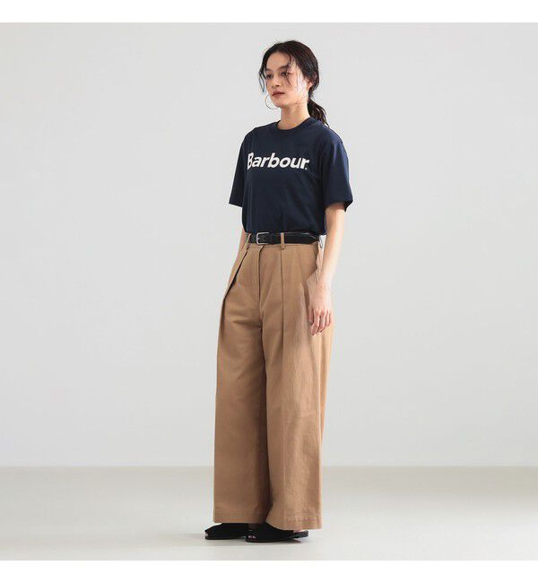 Demi-Luxe BEAMS 「【WEB限定】Barbour / PENSFORD ロゴ Tシャツ」|Tシャツ・カットソー|