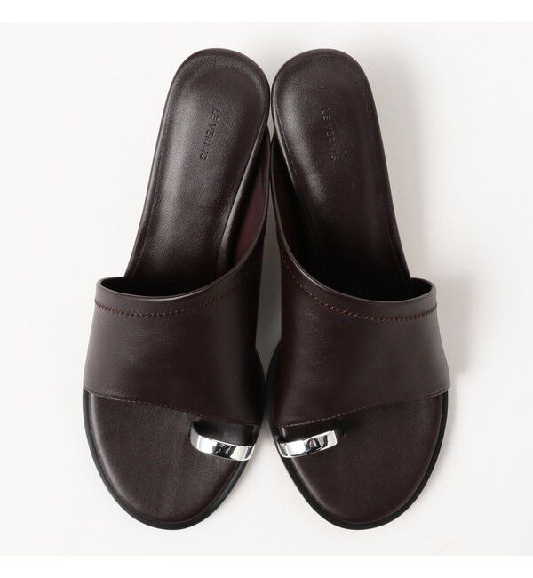 Ray BEAMS 「【別注】LE VERNIS / トゥリング サンダル」|サンダル|