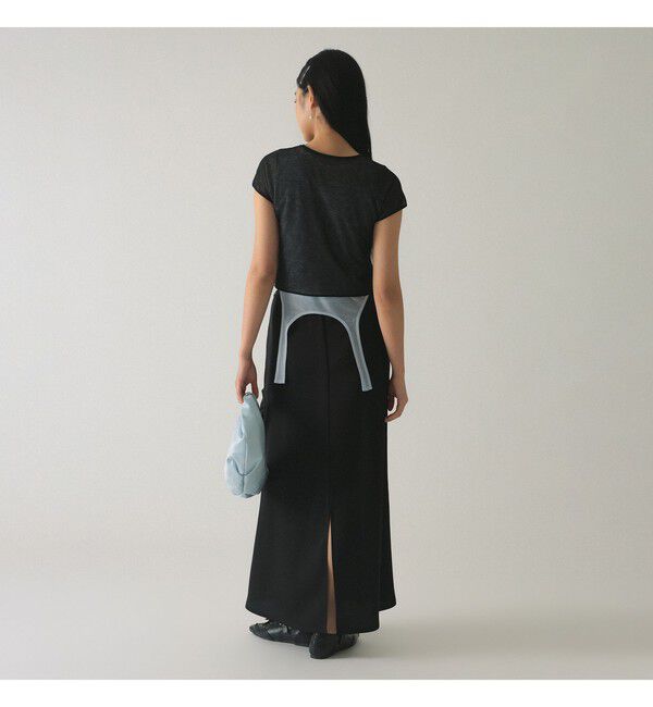 Ray BEAMS 「シアー コンパクト ハーフ スリーブ カーディガン」|ニット・セーター|