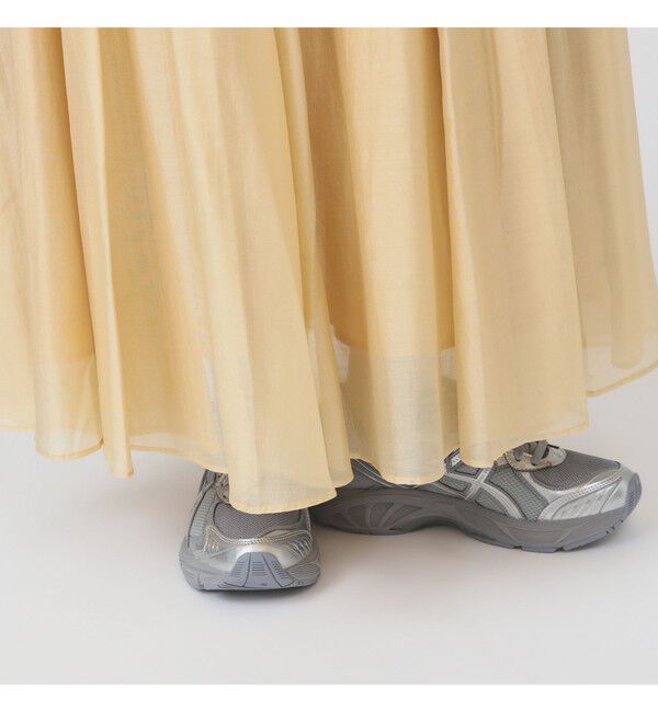 Ray BEAMS 「シアー エアリー フレア スカート」|スカート|