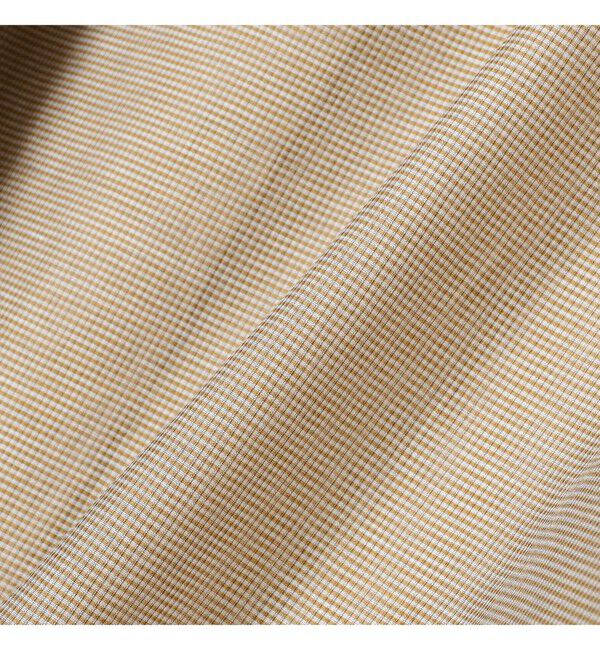 Demi-Luxe BEAMS 「AK+1 / コットンシルク ギンガム シャツ」|シャツ・ブラウス|