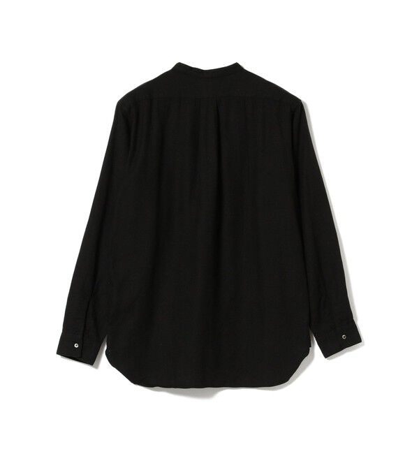 BEAMS PLUS「Band Collar Pullover Cotton Linen Herringbone」|シャツ・ブラウス|