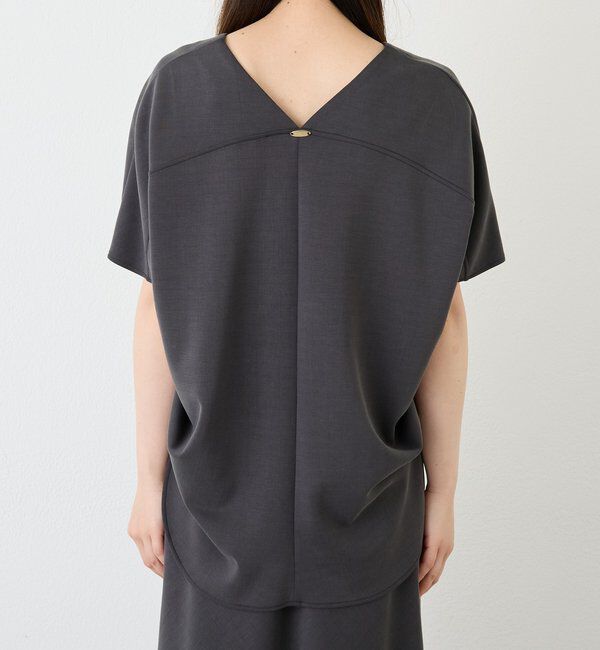  「【セットアップ着用可能/接触冷感機能付き】ドレーピーカットソー」|Tシャツ・カットソー|