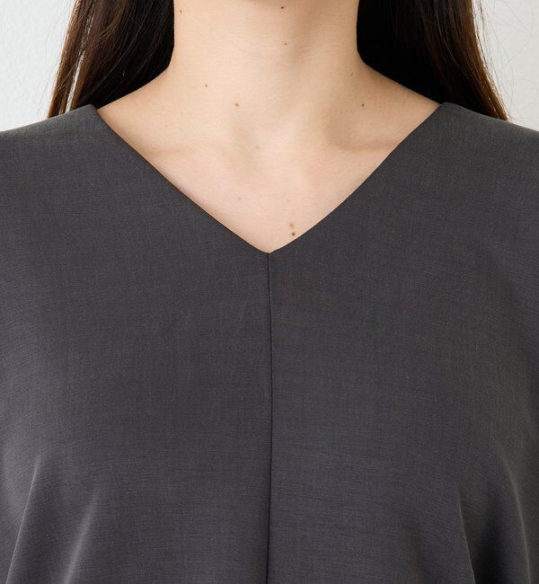  「【セットアップ着用可能/接触冷感機能付き】ドレーピーカットソー」|Tシャツ・カットソー|