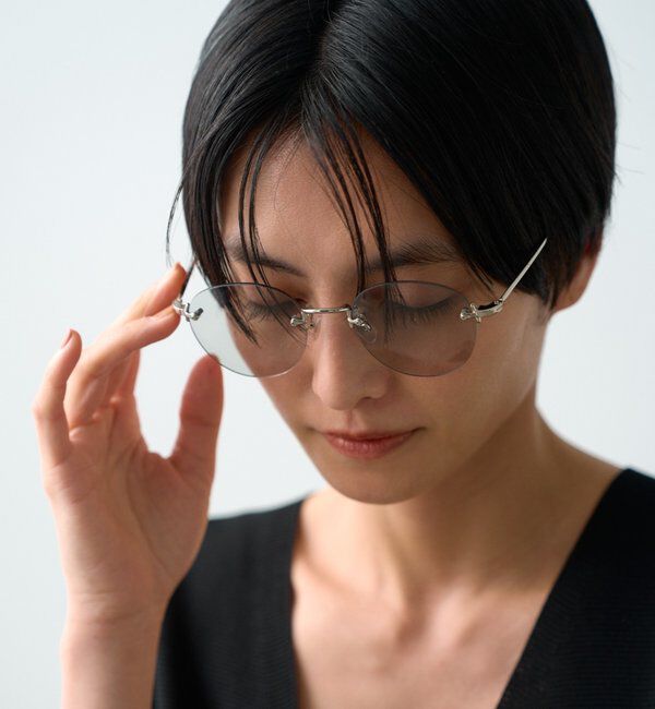  「【GALENA/ガレナ】リムレスサングラス」|サングラス|