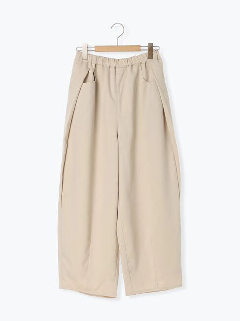 Samansa Mos2「サイド深タックバレルパンツ」|その他|