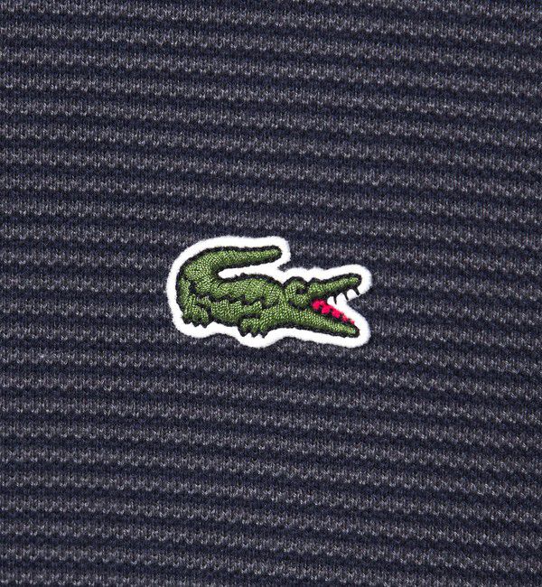 UNITED ARROWS「【別注】＜LACOSTE＞ボーダー スキッパー ポロシャツ」|ポロシャツ|