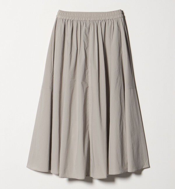 UNITED ARROWS green label relaxing「WONDER CLOTH ボリューム スカート マシンウォッシャブル ストレッチ 接触冷感 吸水速乾」|フレア|