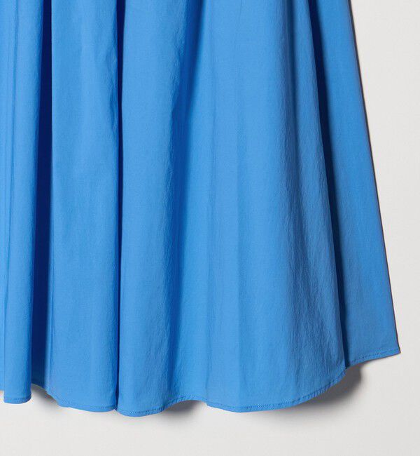 UNITED ARROWS green label relaxing「WONDER CLOTH ボリューム スカート マシンウォッシャブル ストレッチ 接触冷感 吸水速乾」|フレア|