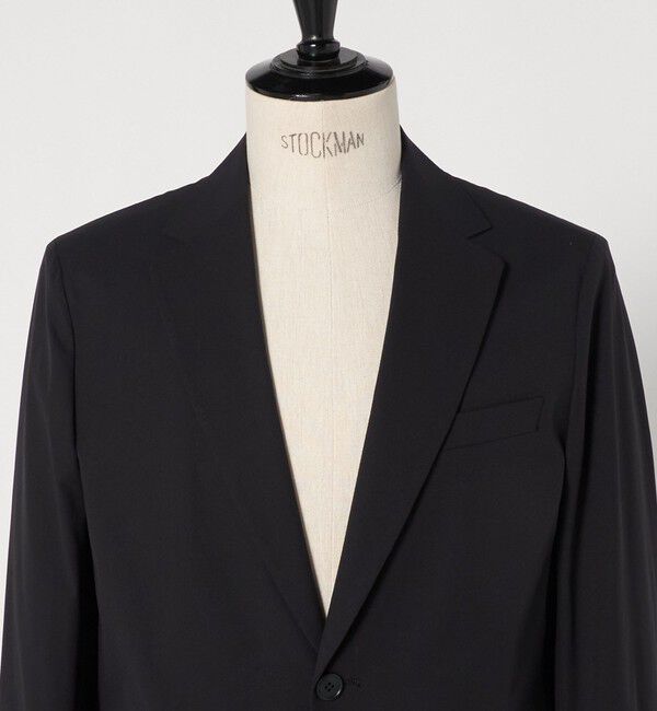 UNITED ARROWS green label relaxing「A+ PERTEX UNLIMITED コットンライク リラックス セットアップジャケット -ウォッシャブル・ストレッチ・撥」|テーラードジャケット|