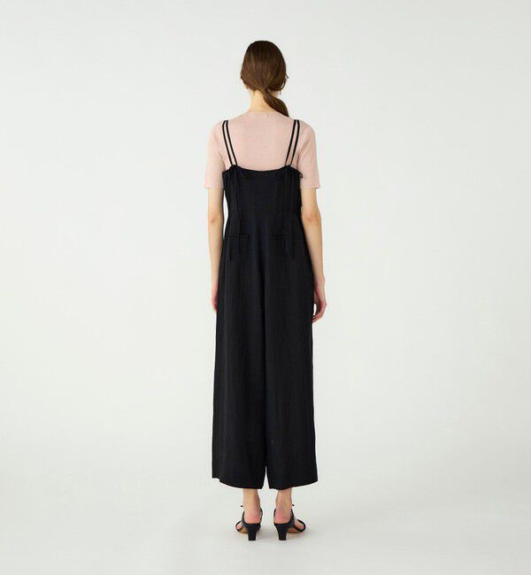 Ballsey「レーヨンリネンブッチャー タイトフィットオールインワン」|オールインワン|