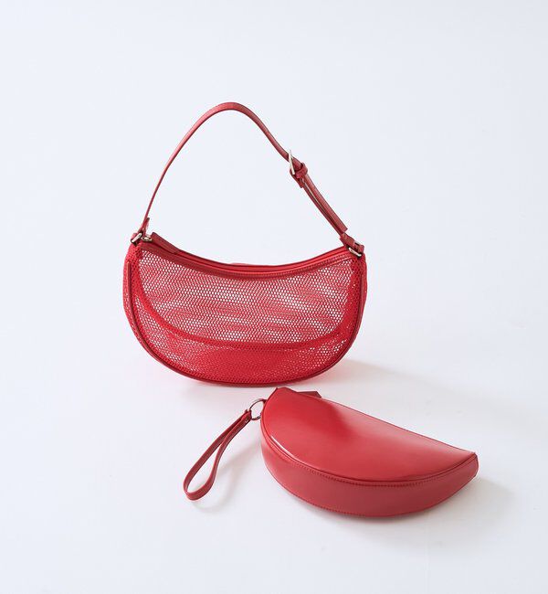  「予約【アレンジ自在】ポーチsetメッシュミニバッグ」|トートバッグ|