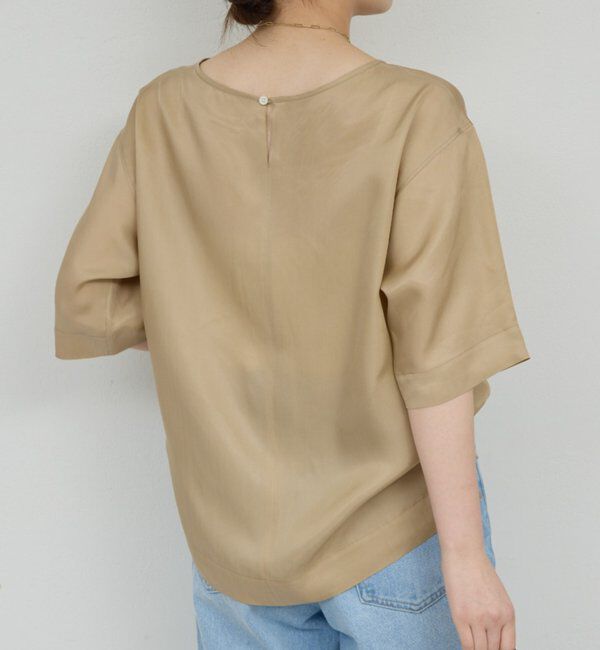  「【セットアップ対応】キュプラTeeブラウス」|シャツ・ブラウス|