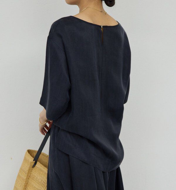  「【セットアップ対応】キュプラTeeブラウス」|シャツ・ブラウス|