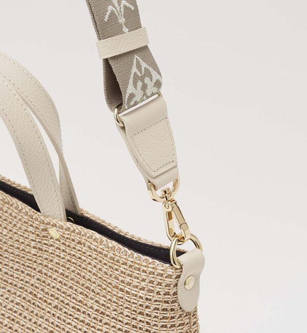  「《WEB限定》スリム2WAYトートバッグ <ナイロンラフィア>」|トートバッグ|