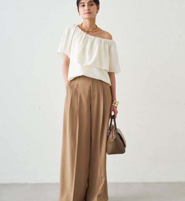  「NEW2タックワイドパンツ」|チノ|